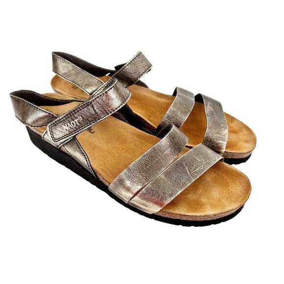 NAOT Kayla Radiant Copper Metallic Sandals Sz 12 - Picture 1 of 7